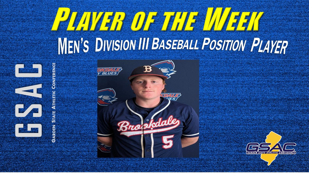 GSAC DIII Baseball Player of the Week