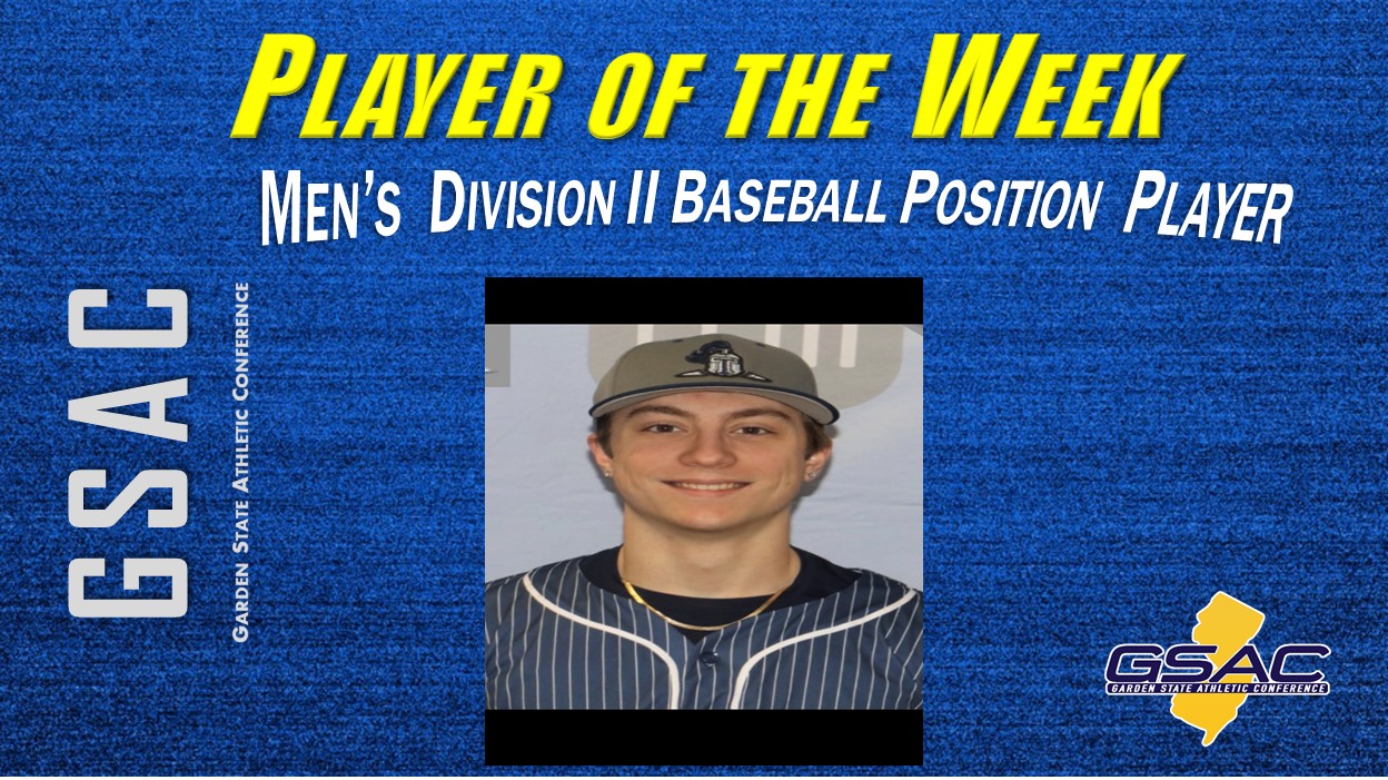 GSAC Division II Baseball Player of the Week